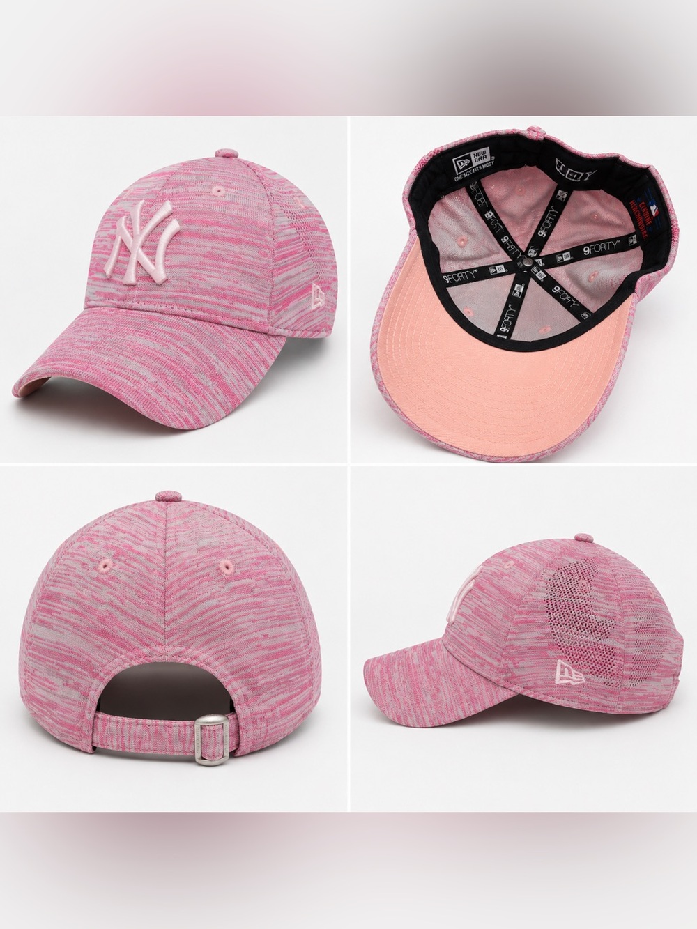 New Era Pink Heather NY Yankees Cap 💗 - Picture 8 of 8